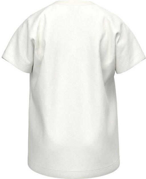 NAME IT KIDS T-shirt NKFVARNA met printopdruk wit