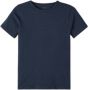 Name it KIDS T-shirt set van 2 grijs melange donkerblauw Jongens Stretchkatoen Ronde hals 146 152 - Thumbnail 3