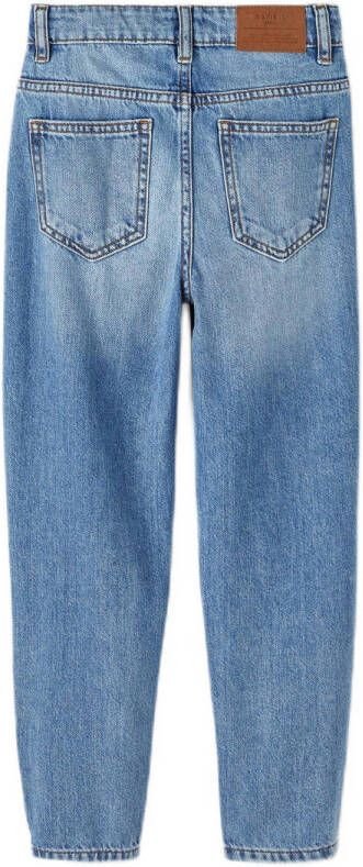 NAME IT KIDS tapered fit jeans NKMSILAS medium blue denim