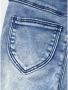 Name it MINI skinny jeans NMFPOLLY stonewashed Blauw Meisjes Lyocell Effen 104 - Thumbnail 3