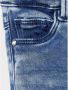 Name it MINI skinny jeans NMFPOLLY stonewashed Blauw Meisjes Lyocell Effen 104 - Thumbnail 4