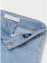 Name it MINI tapered fit jeans NMFBELLA light blue denim Blauw Meisjes Stretchdenim 104 - Thumbnail 2