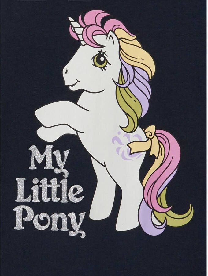 NAME IT MINI My Little Pony longsleeve NMFNOMSA met printopdruk donkerblauw