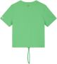NIK&NIK T-shirt Pullup groen Meisjes Katoen Ronde hals Effen 128 - Thumbnail 2