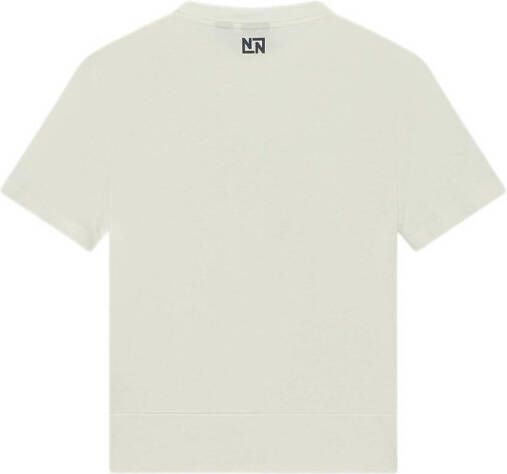 NIK&NIK T-shirt van biologisch katoen ecru