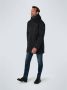 No Excess Jacket long fit hooded twill black Zwart Heren - Thumbnail 3