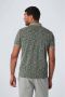 No Excess polo met all over print light army - Thumbnail 4