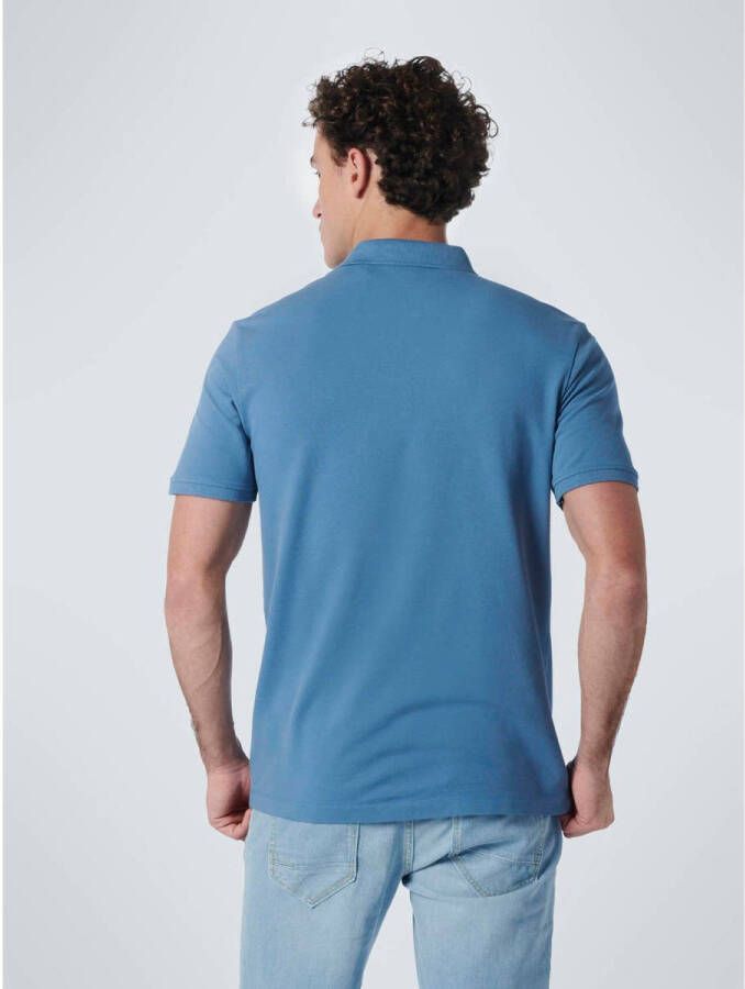 No Excess regular fit polo blue