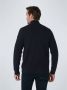 No Excess Cardigan jacquard responsible choic ink Blauw Heren - Thumbnail 4