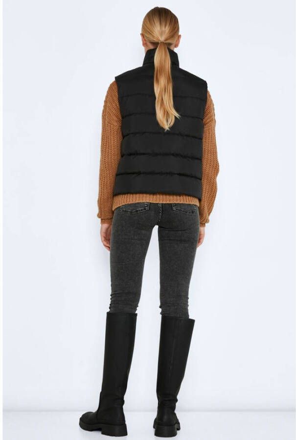 NOISY MAY bodywarmer NMMARCUS van gerecycled polyester zwart