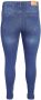 NOISY MAY Curve high waist skinny fit jeans NMCALLIE medium blue denim - Thumbnail 2