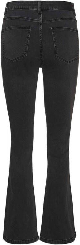 NOISY MAY high waist flared jeans NMSALLIE dark grey denim - Foto 2
