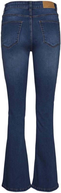 NOISY MAY high waist flared jeans NMSALLIE medium blue denim - Foto 2