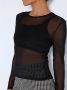 Noisy May Shirt met lange mouwen in semi-transparant design model 'JUDITH' - Thumbnail 3