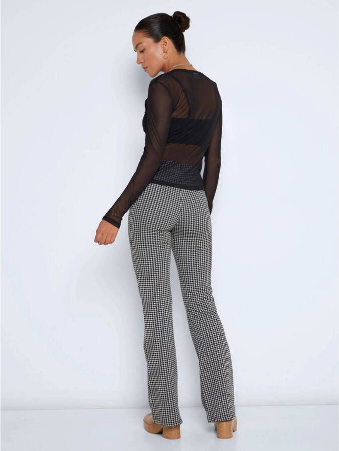 NOISY MAY mesh top NMJUDITH met mesh zwart