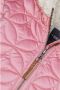NONO gewatteerde winterjas Bestie van gerecycled polyester roze Effen 122 128 - Thumbnail 4