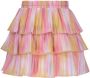 NONO Meisjes Rokken Nika Layered Plissee Short Skirt Roze - Thumbnail 5