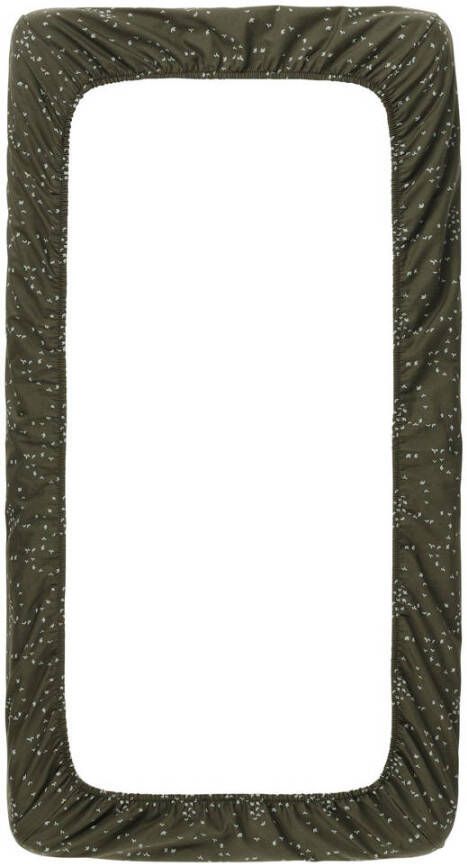 Noppies Baby Comfort Baby Comfort katoen Botanical poplin hoeslaken wieg 40x80 cm Beetle