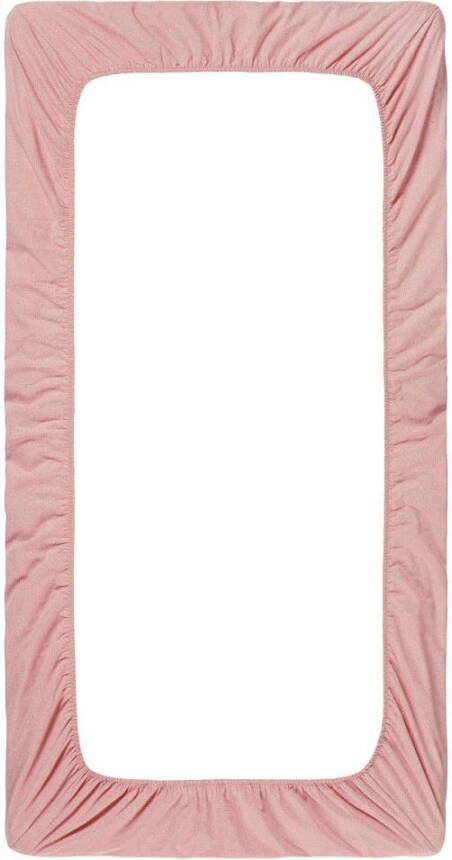 Noppies Baby Comfort Tiny Dot poplin ledikant hoeslaken Misty Rose