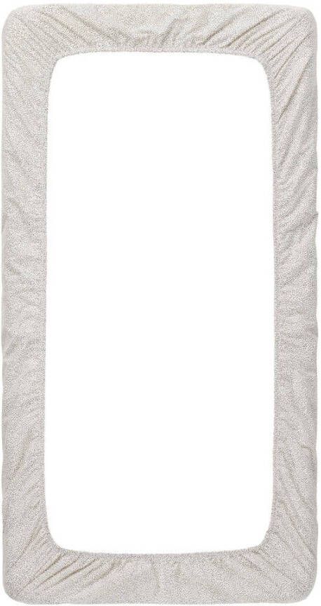 Noppies Baby Comfort Tiny Dot poplin wieg hoeslaken Jet Stream