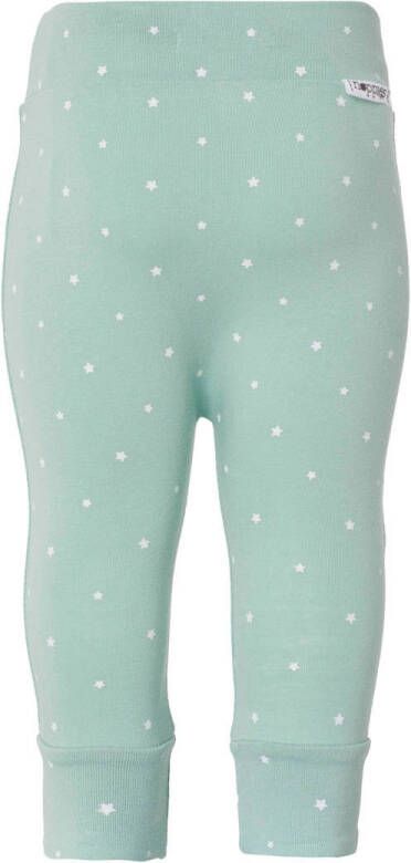 Noppies newborn baby broek mintgroen