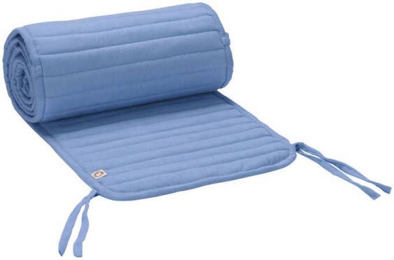 Noppies Quilted muslin bed-boxbumper Colony Blue