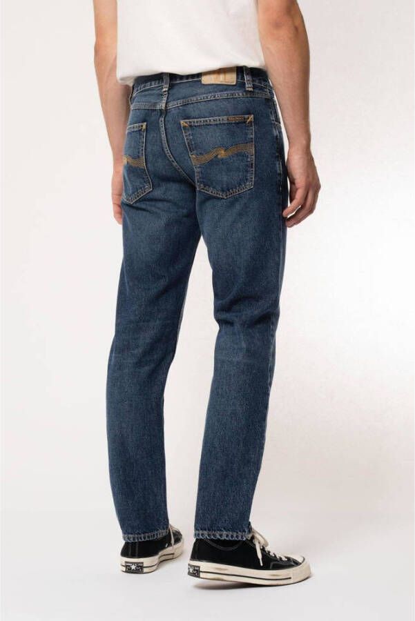 Nudie Jeans regular straight fit jeans Gritty Jackson blue slate