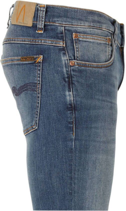 Nudie Jeans skinny fit jeans Tight Terry steel navy