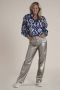 NUKUS blouse Roos met all over print blauw zand - Thumbnail 3