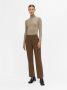 Object Beige Coltrui Thess L s Rollneck Knit Pullover Noos - Thumbnail 7