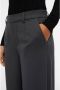 OBJECT wide leg pantalon OBJLISA van polyester grijs - Thumbnail 3