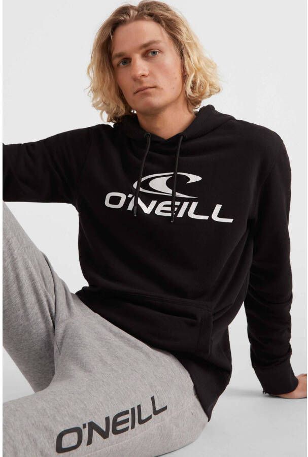 O'Neill hoodie met printopdruk black