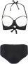 O'Neill voorgevormde strapless bandeau bikini Havaa zwart - Thumbnail 3