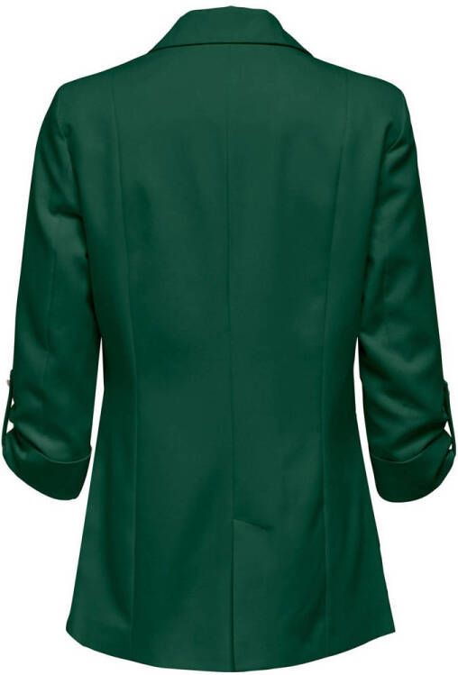 ONLY blazer ONLKAYLE donkergroen