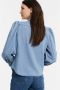 Only Mallory life ls dnm shirt qyt light blue denim Blauw Dames - Thumbnail 4