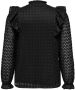 ONLY CARMAKOMA blousetop CARBEAU met kant zwart - Thumbnail 2