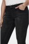 ONLY CARMAKOMA cropped regular waist skinny jeans CARWILLY antraciet - Thumbnail 5