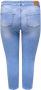 ONLY CARMAKOMA cropped skinny capri jeans CARWILLY lichtblauw - Thumbnail 2