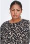 ONLY CARMAKOMA geweven top CARALBA met panterprint grijs taupe - Thumbnail 3