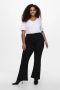ONLY CARMAKOMA PLUS SIZE flared cut comfortbroek met stretch model 'Carpever' - Thumbnail 3