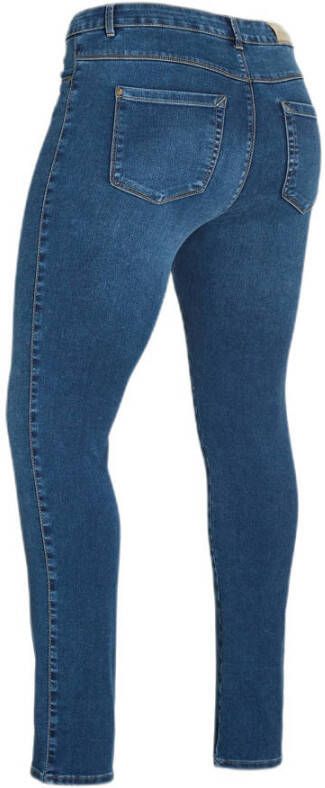 ONLY CARMAKOMA high waist straight fit jeans CARAUGUSTA dark denim