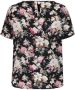 ONLY CARMAKOMA PLUS SIZE blouseshirt met bloemenmotief model 'Carvica' - Thumbnail 4