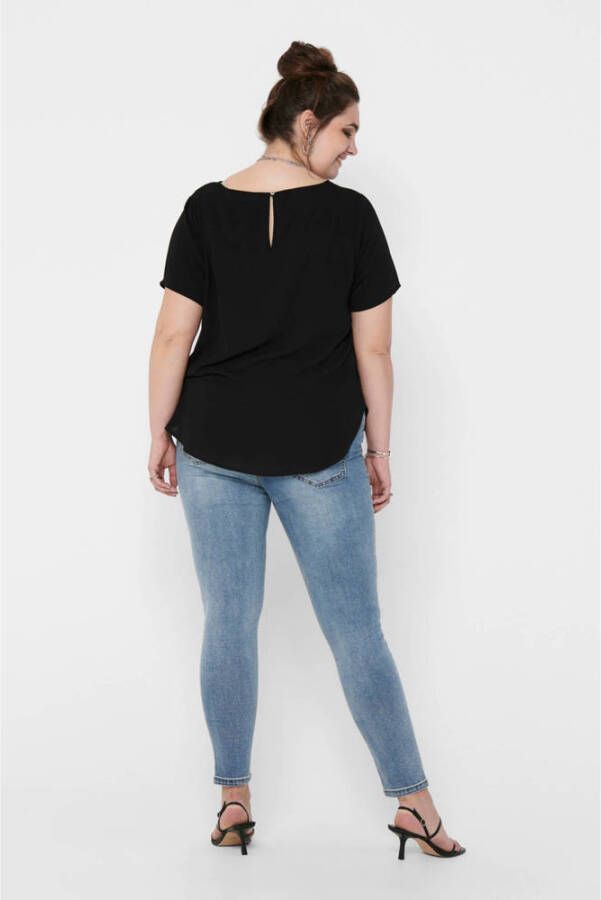 ONLY CARMAKOMA top CARVICA zwart