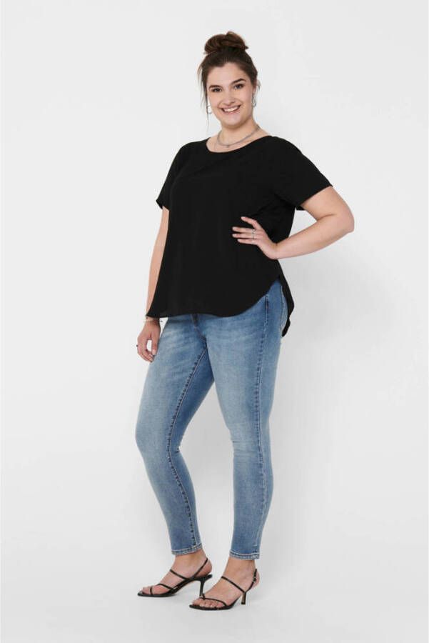 ONLY CARMAKOMA top CARVICA zwart