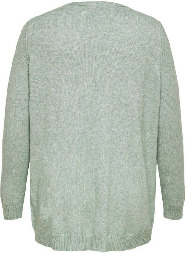 ONLY CARMAKOMA vest CARESLY groen