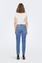 Only Straight fit jeans van katoen met hoge taille model 'EMELY' - Thumbnail 3