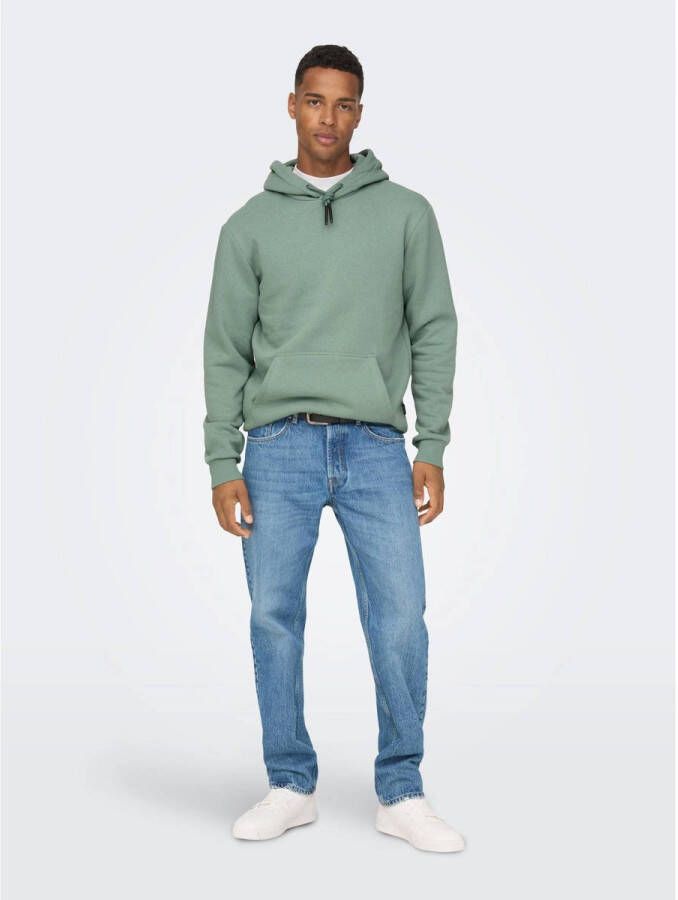 ONLY & SONS hoodie ONSCERES chinois green