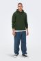 Only & Sons Comfortabele hoodie met verstelbare capuchon Green Heren - Thumbnail 5