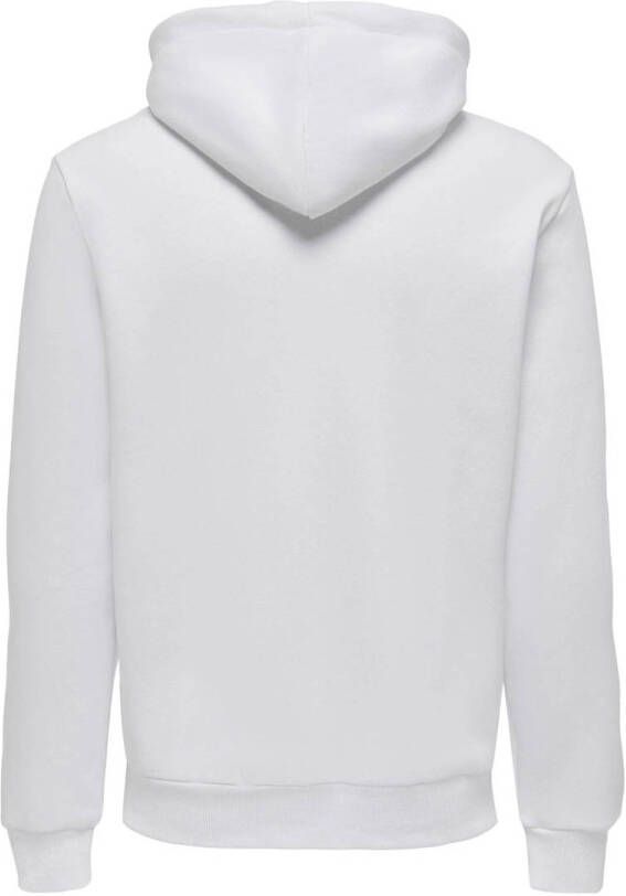 ONLY & SONS hoodie ONSCERES bright white