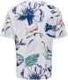 ONLY & SONS regular fit T-shirt ONSARTHUER met all over print bright white - Thumbnail 2